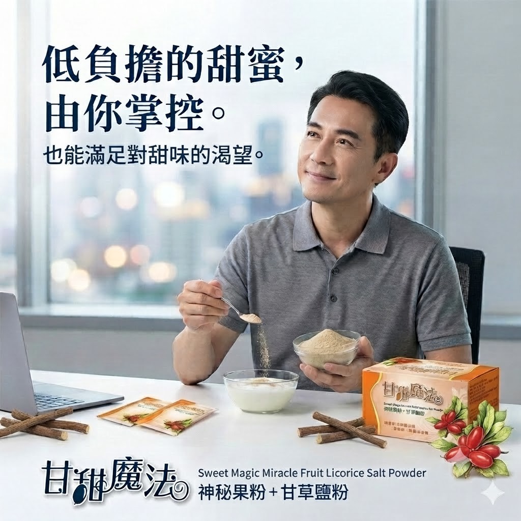 低負擔的甜蜜，由你掌控